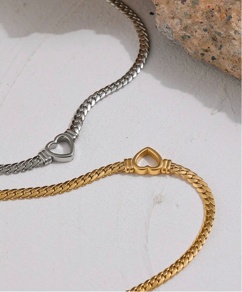 HEART LINK Necklace
