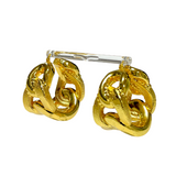 UMA Chain Hoop Earrings